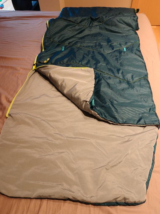 Śpiwór turystyczny dla dzieci Quechua MH 100 10°C, GWARANCJA