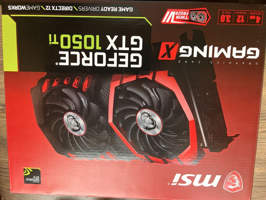 Msi Gerorce gtx 1050 ti
