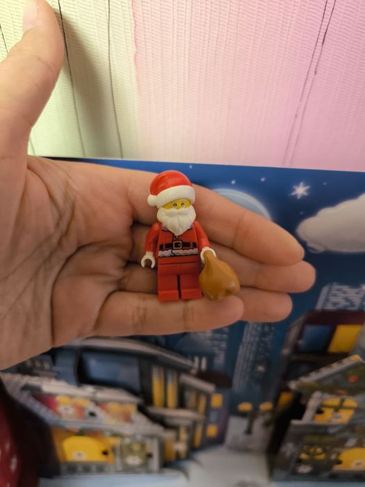Lego Лєго Різдвяна книжечка з наліпками мініфігурка Санти