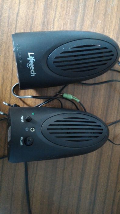 Keyboard, Speakers, Mouse, and Monitor64552299923970122