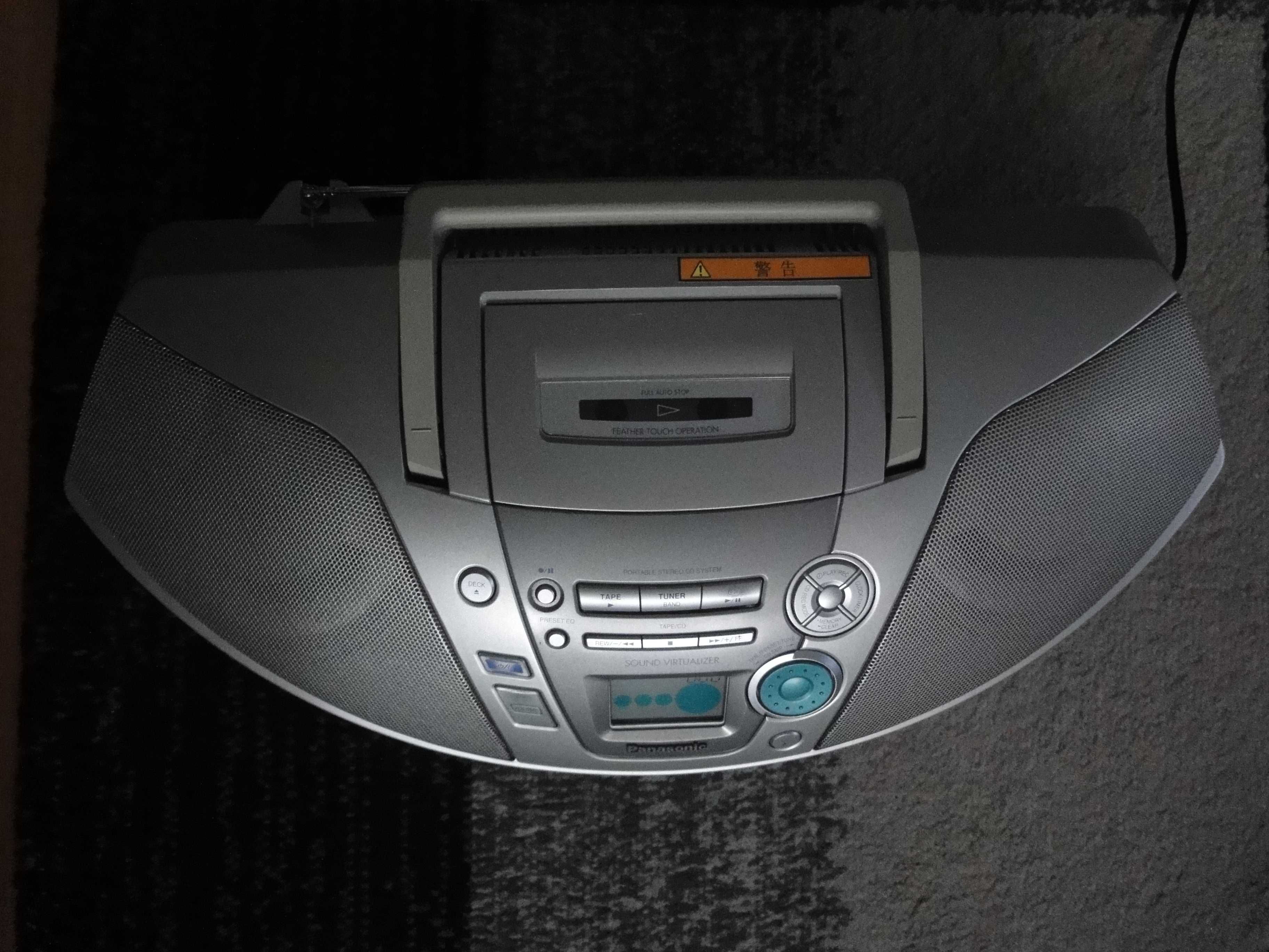 Cobra Panasonica -nie ma wejścia na gramofon