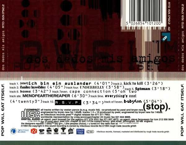 POP WILL EAT ITSELF    zestraw 3cd        industrial