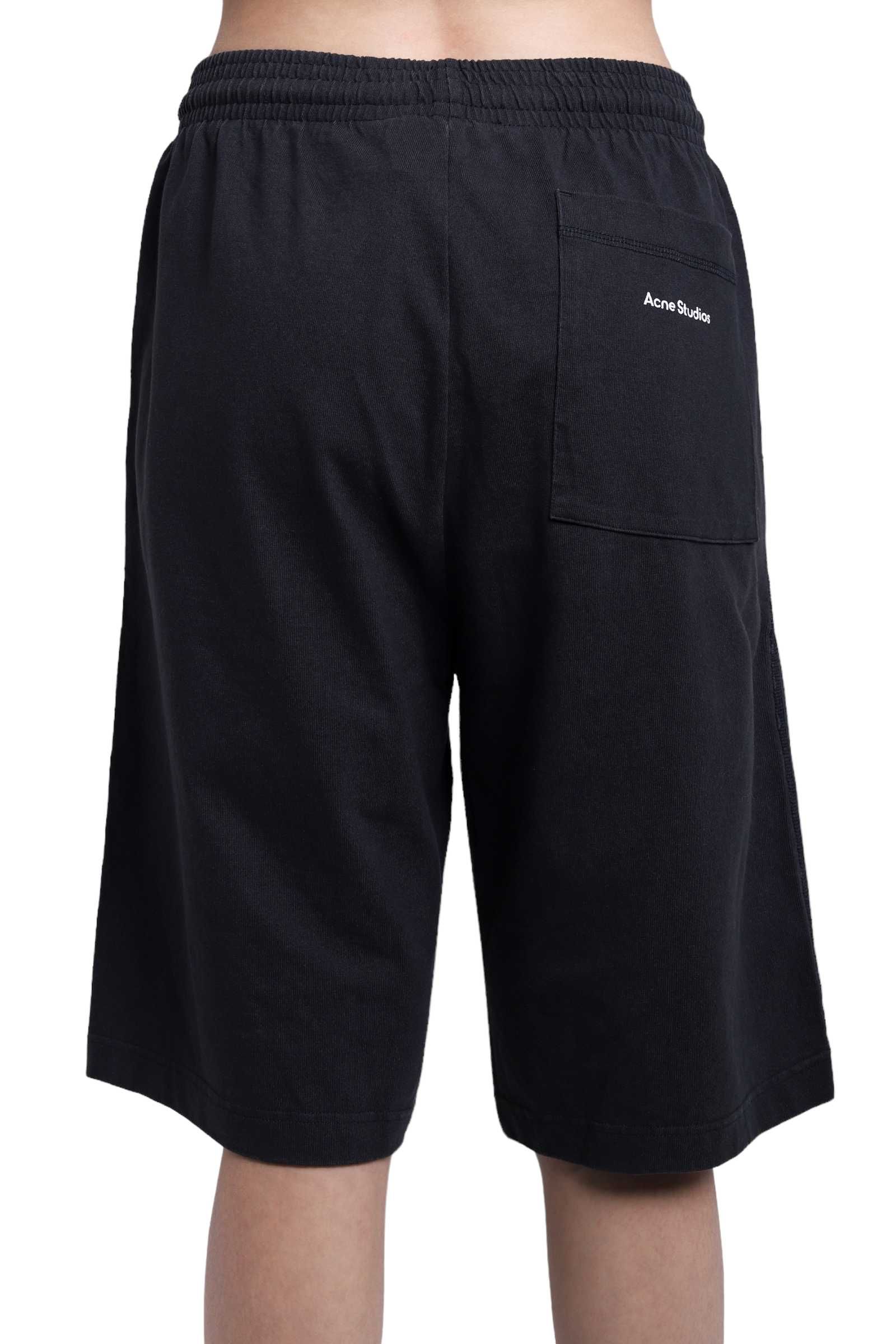 Cпортивні шорти Acne Studios Grey Relaxed Shorts Black
