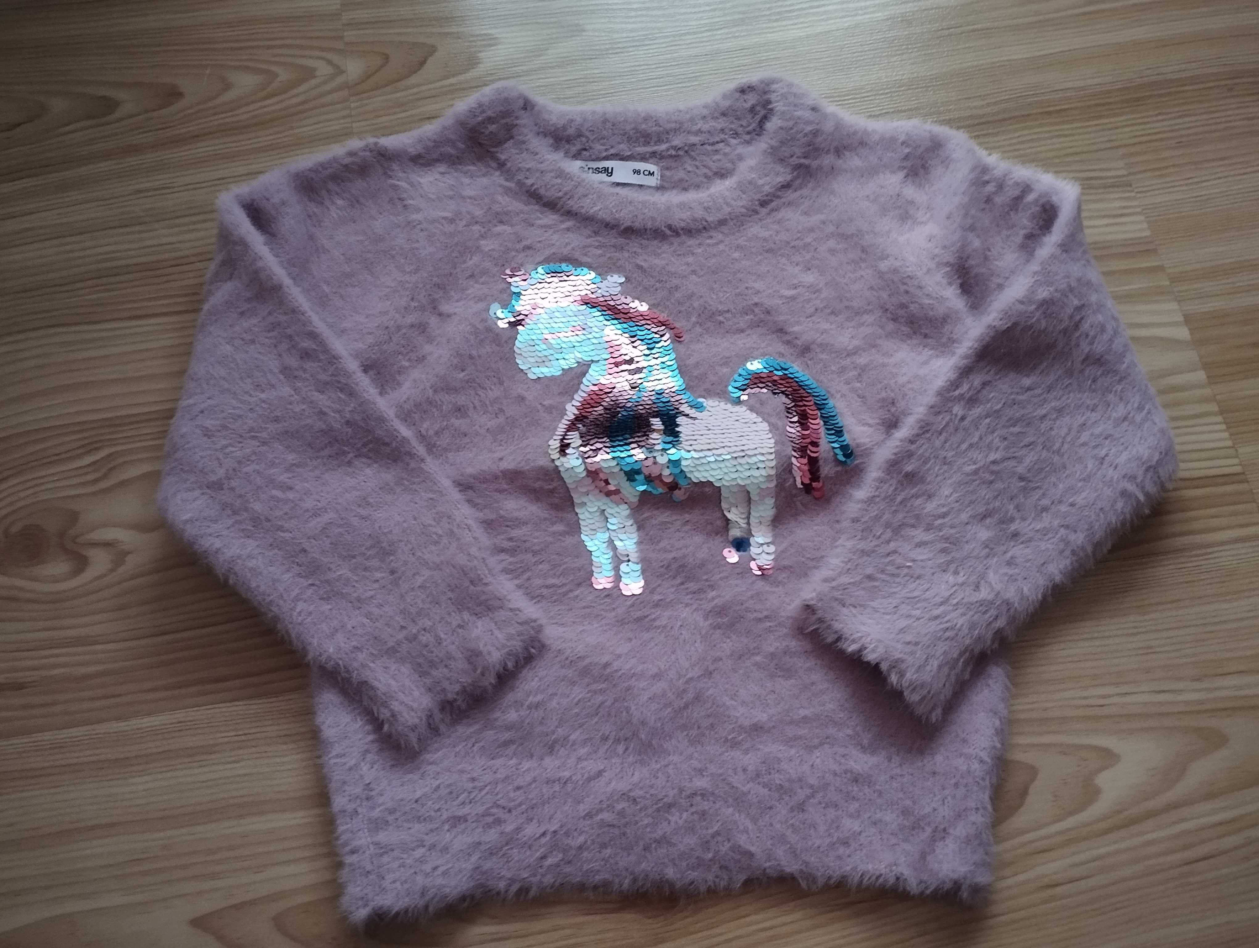 Sweter dla dziewczynki 98