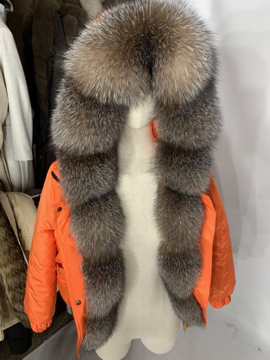 Женский бомбер парка куртка пуфер 46-48