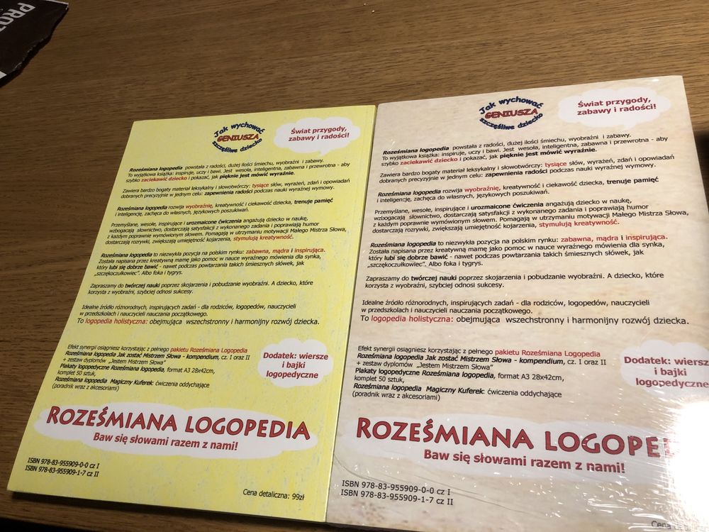 Roześmiana logopedia T. 1 i 2 Ewa Maziarz