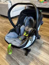 Fotelik Kiddy Evoluna I-Size 2 z bazą Isofix 0-13kg + adaptery