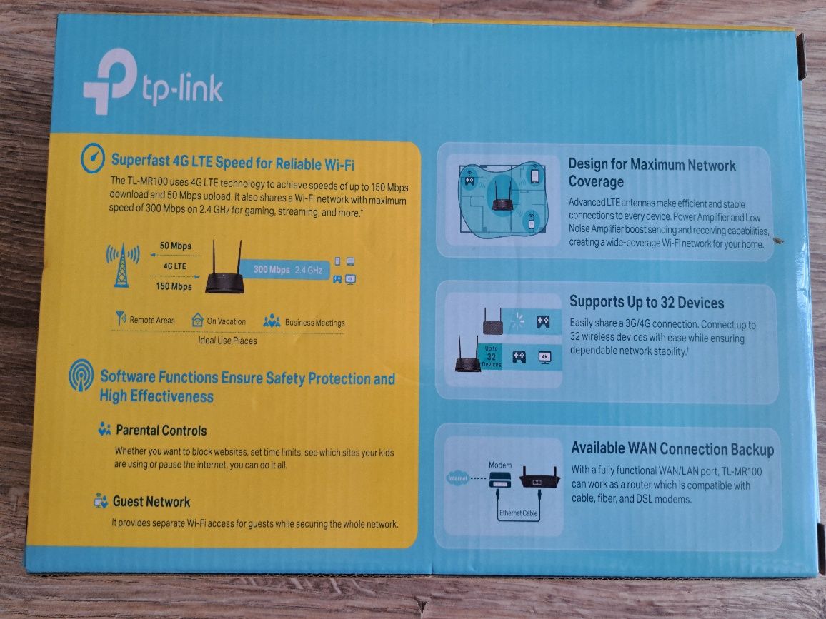 Router tp-link 4G LTE