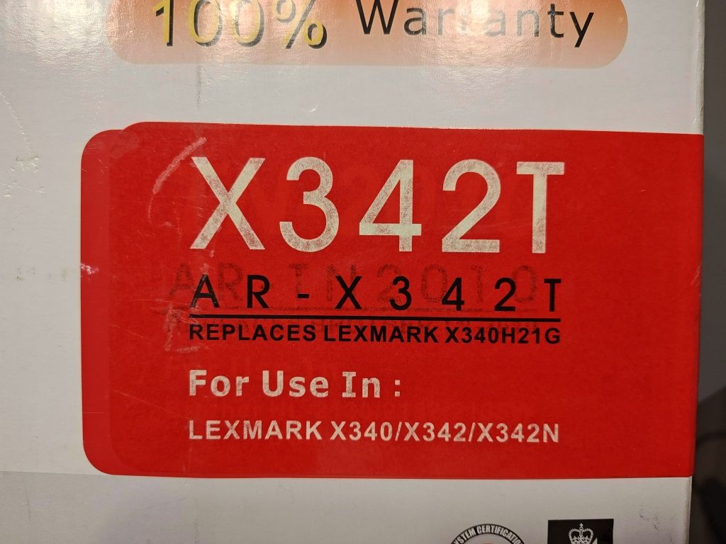 X342T Nowy toner do drukarek Lexmark X340/X342/X342N