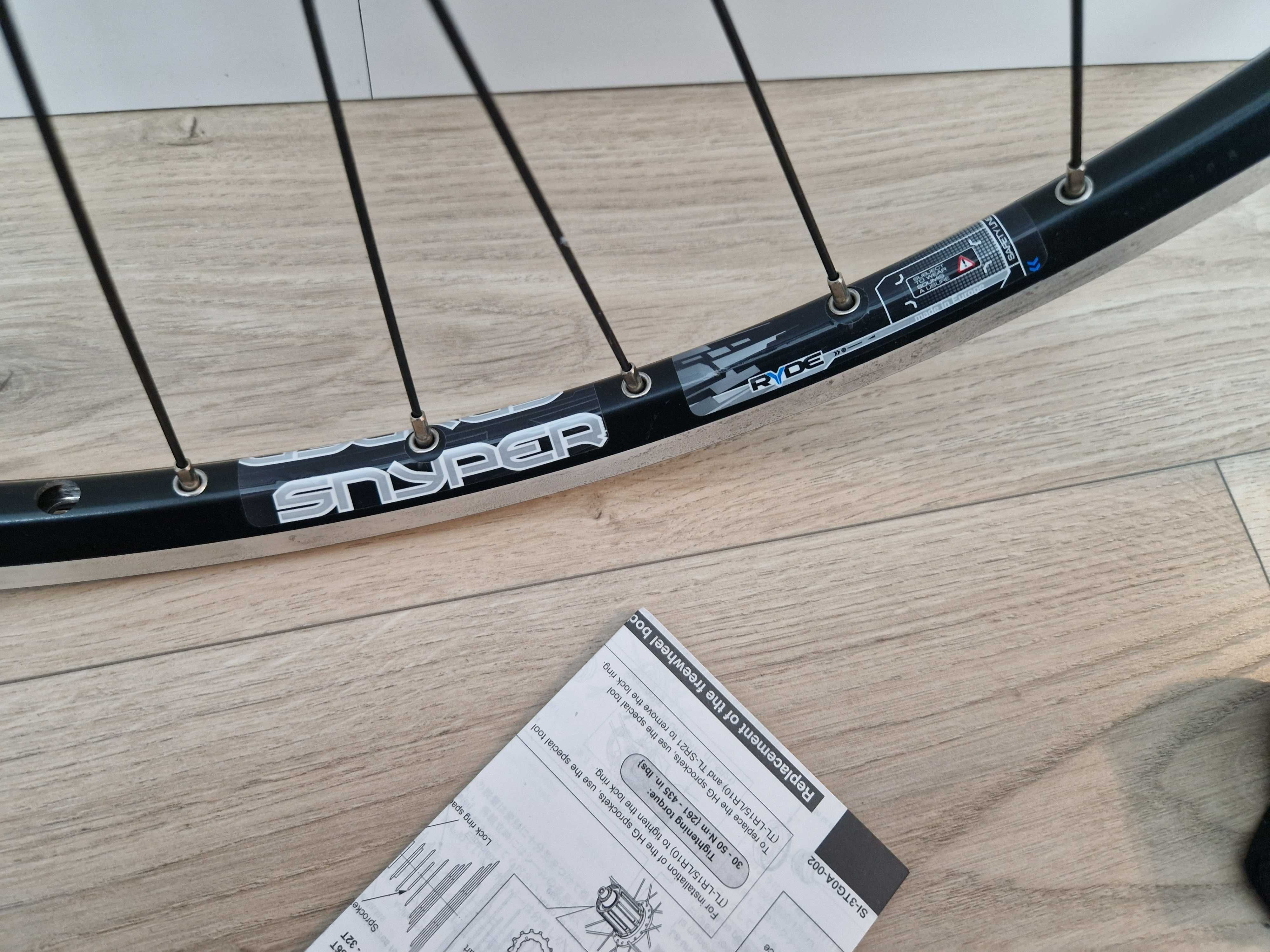 NOWE koło Tył 28" SHIMANO DEORE FH-T610 RYDE Snyper