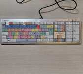 Klawiatura LogicKeyboard Adobe Premiere Pro CC PC Slim Line US