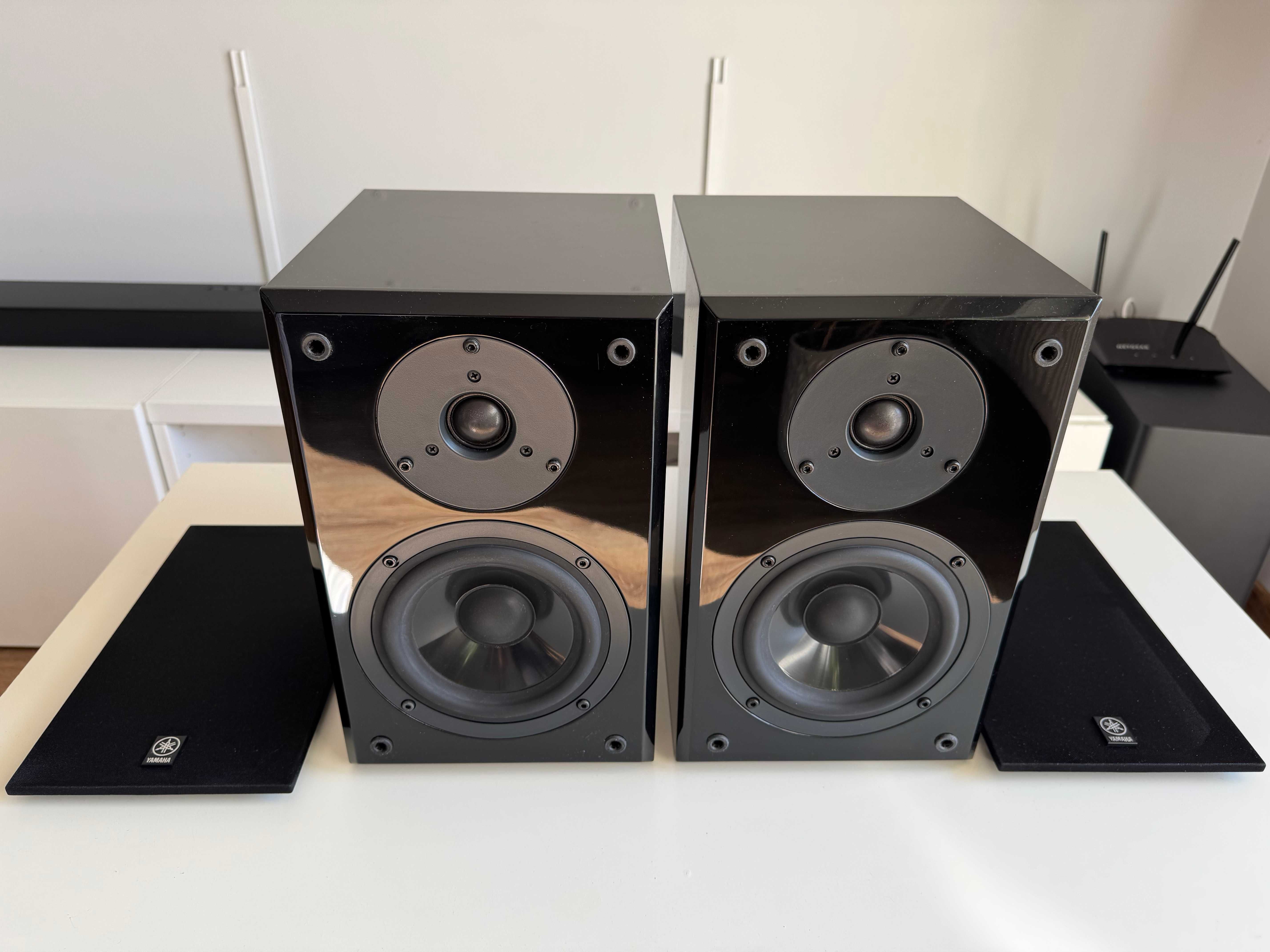 Yamaha AX-497 + NX-E400 – Kompaktowy zestaw stereo – Doskonały stan