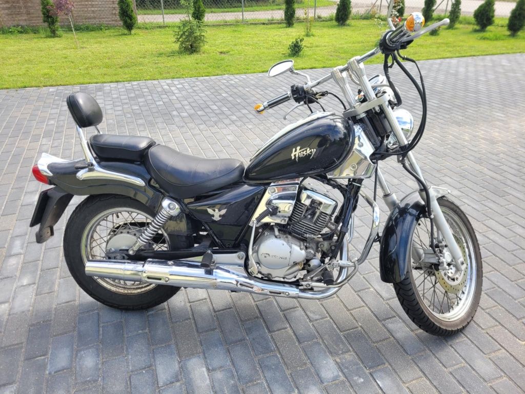 Sym Husky pojemność 125