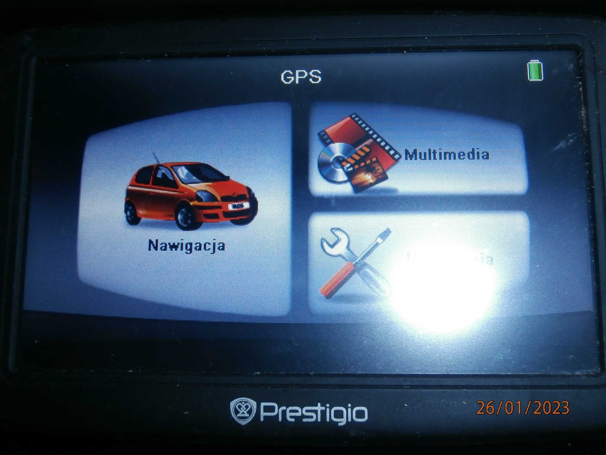 Navigacja marki Prestigio Geovision 5055 - używana / sprawna