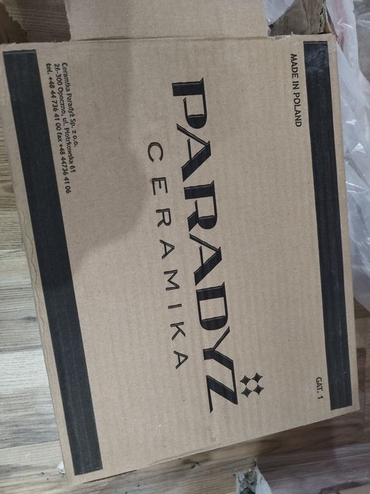Płytki Paradyż 5,5 kartonów