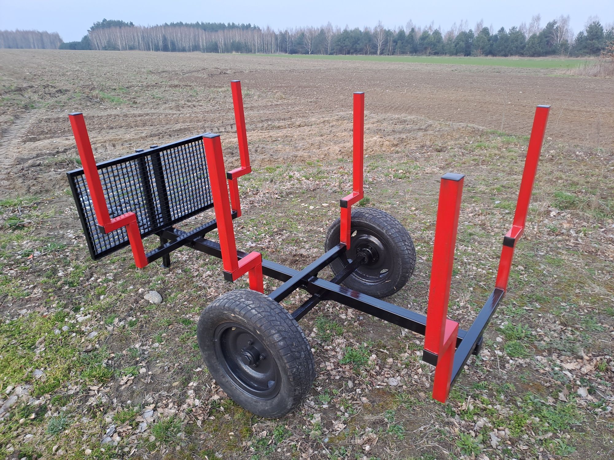 Przyczepka ogrodowa do quad małego traktorka