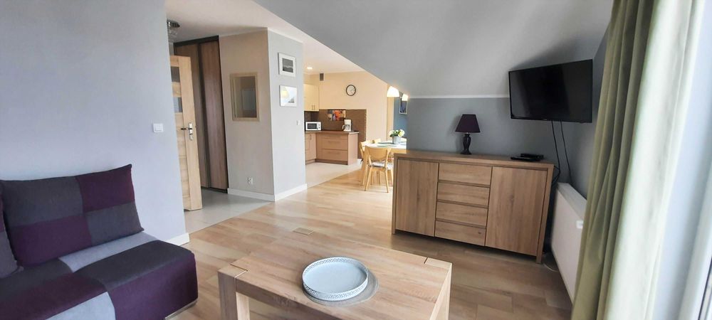 Apartament nad morzem 2 pokoje, jadalnia i garderoba, miejsce park.51m