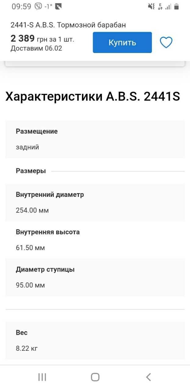 Тормозной барабан на Isuzu, Mazda E2200, Kia Besta, Nissan Vanette