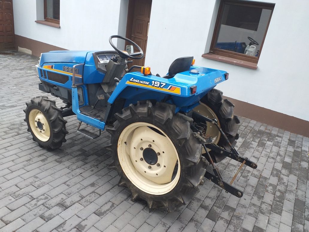 Mini Traktorek Iseki Landhope 197 20km3cylindr 4x4 Orginal 800Mtg