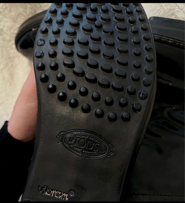 Oryginalne buty Tods skórzane