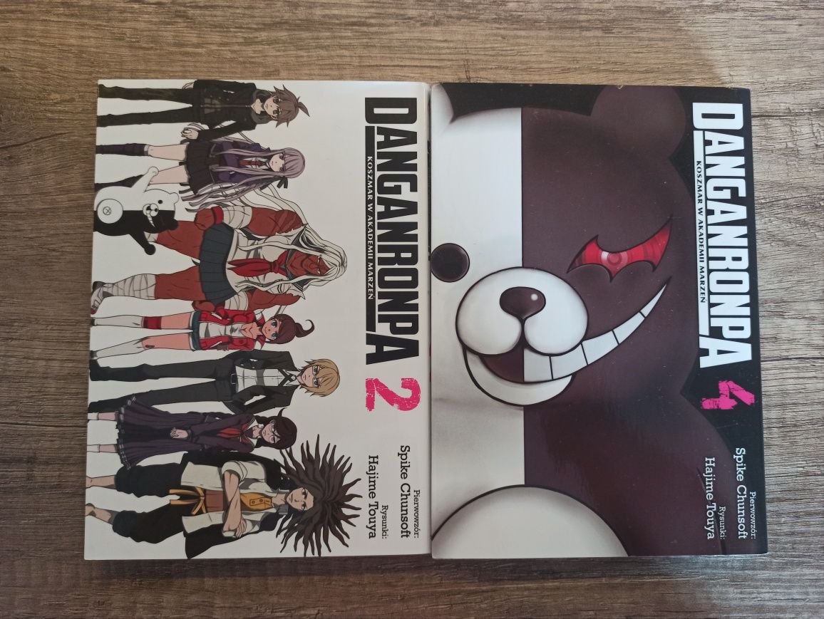 Manga Danganronpa tom 2 i 4