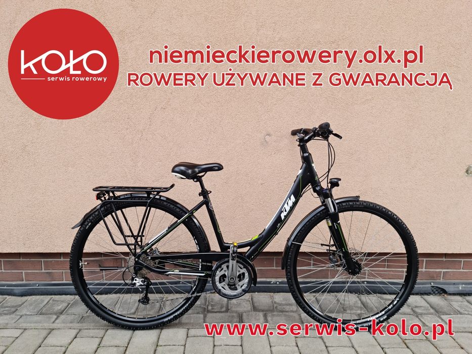 Rower damski damka crossowa KTM koła 28 SHIMANO DEORE XT aluminium