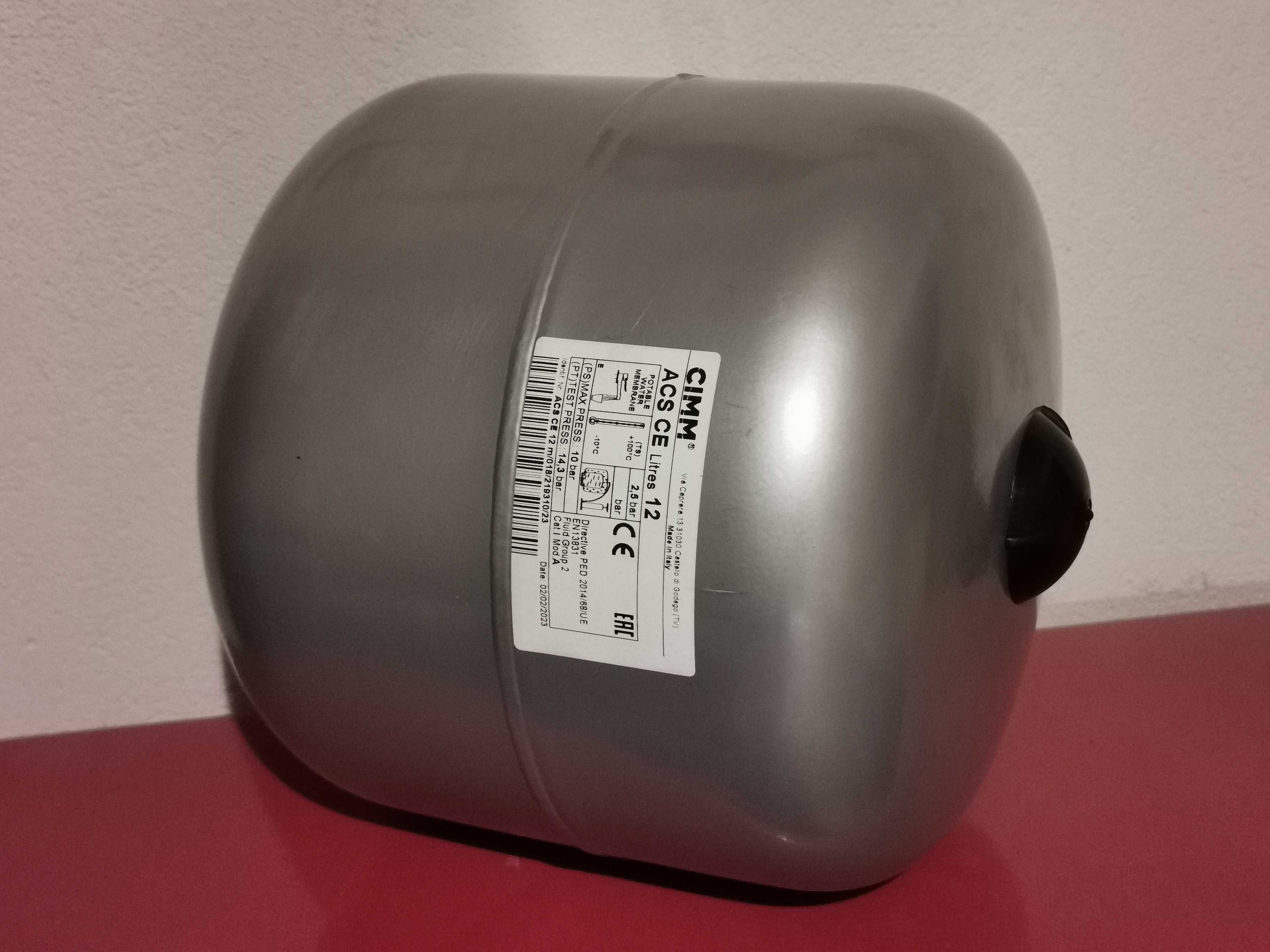 Naczynie do C.W.U. ACS 12l CE 2,5/10bar