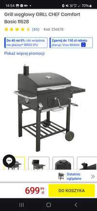 Grill węglowy GRILL CHEF Comfort Basic 11528