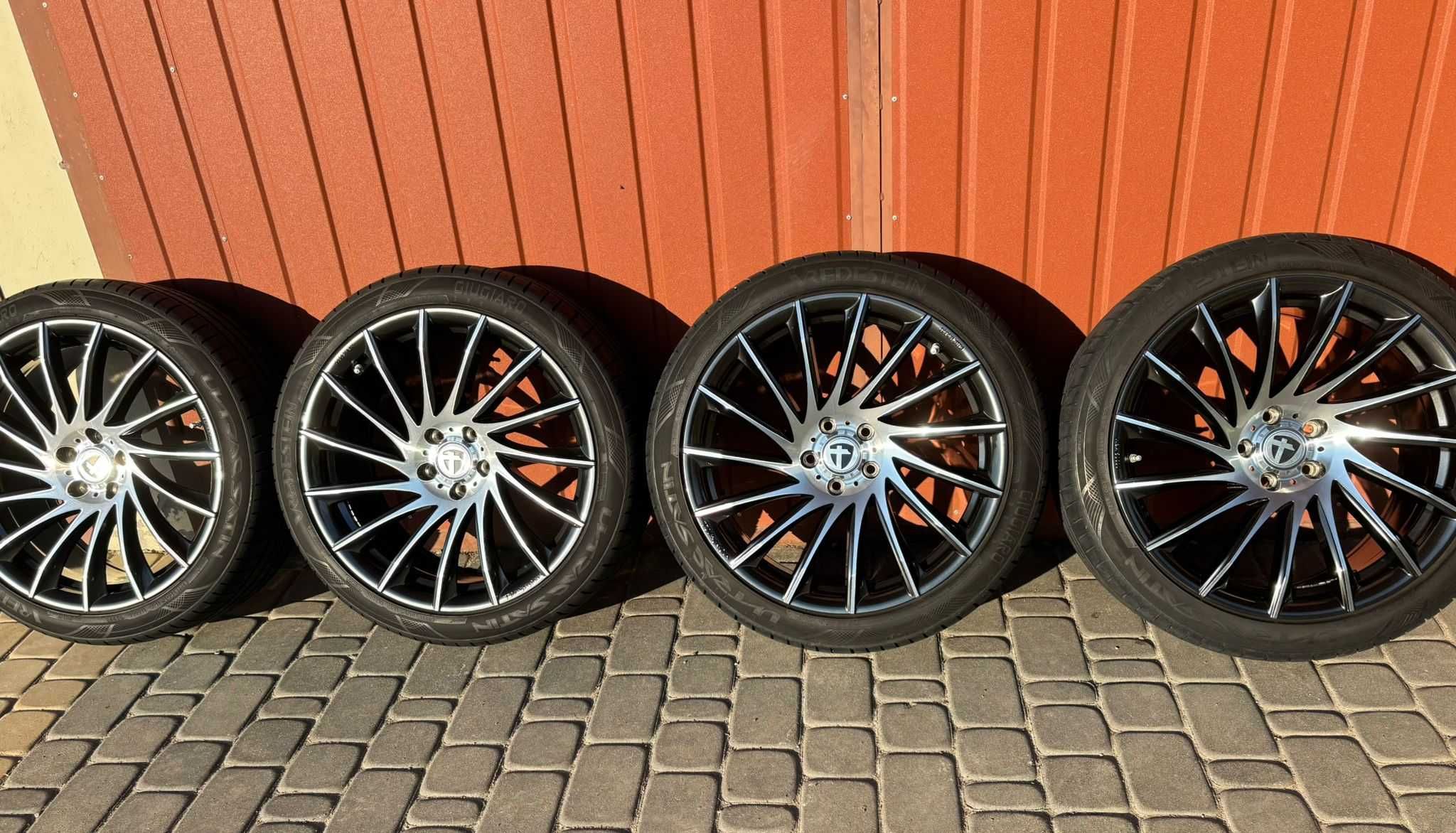 Sprzedam felgi Tomason TN16 Dark Hyper Black Pol