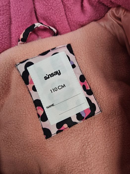 Kombinezon zimowy dziewczęcy Sinsay 110