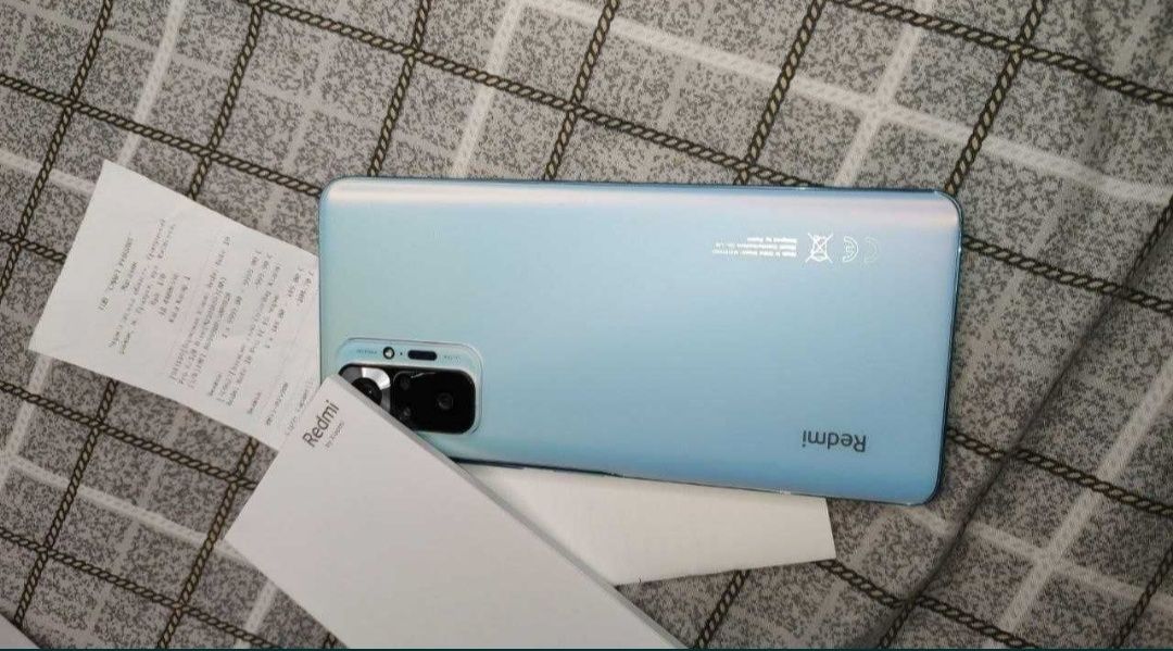 Xiaomi Redmi Note 10 Pro Glacier Blue, стан ідеальний, без ремонтів