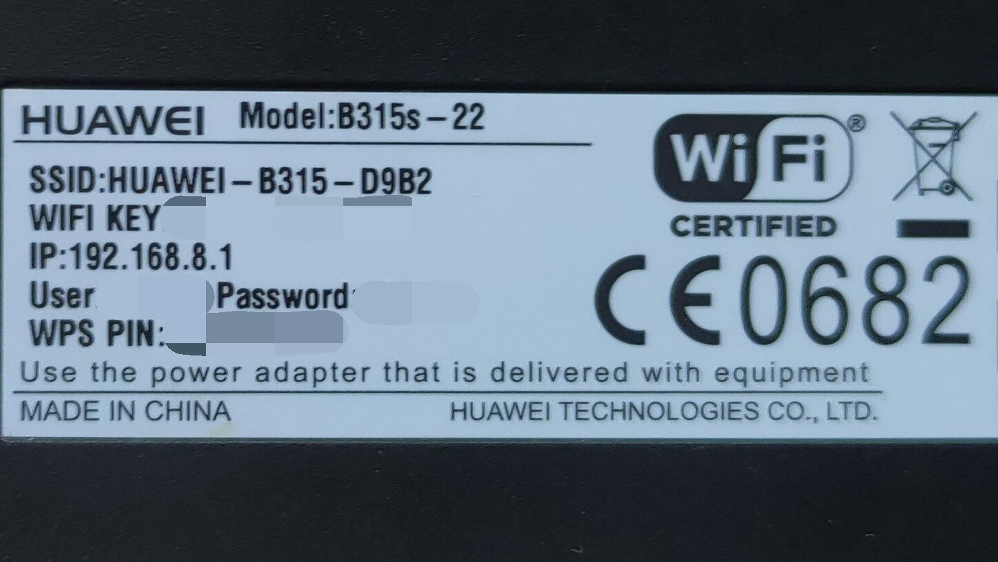 Router Huawei B315s
