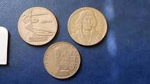 Stare monety Medal 10 zł 10 zł 10 zł zestaw PRL /5