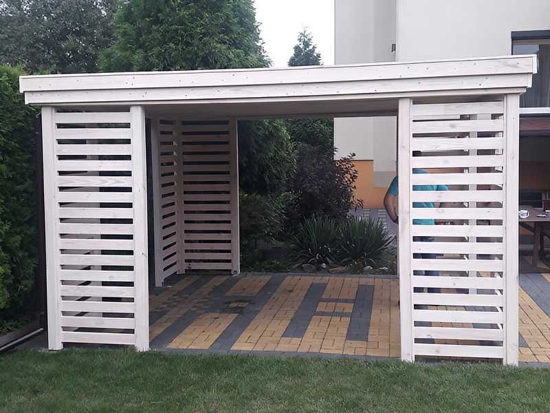 ALTANA 10 3x3m Proste Deseczki +Papa Rynny Impregnacja od Producenta