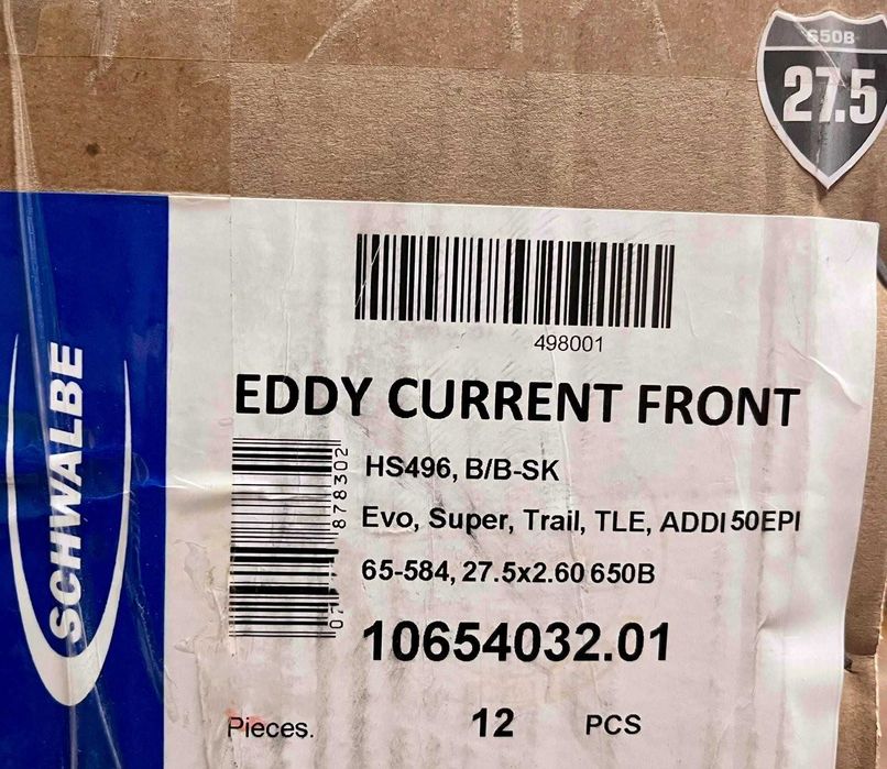 Schwalbe Eddy Current Front 65mm 584 27.5x2.60 Super Trail opona zw TR
