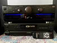 Zestaw Technics – amplituner, zmieniarka CD, kolumny i subwoofer