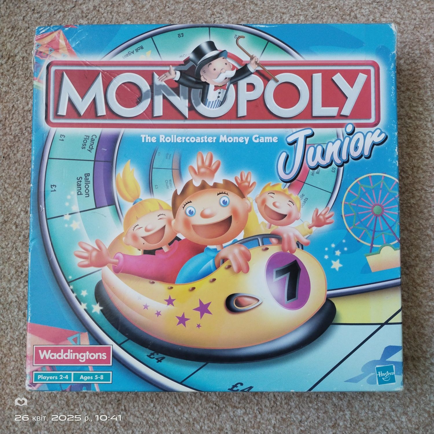 Гра дитяча Монополія Junior