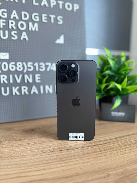 Apple Iphone 15 Pro Max 512 GB Black Titanium Neverlock