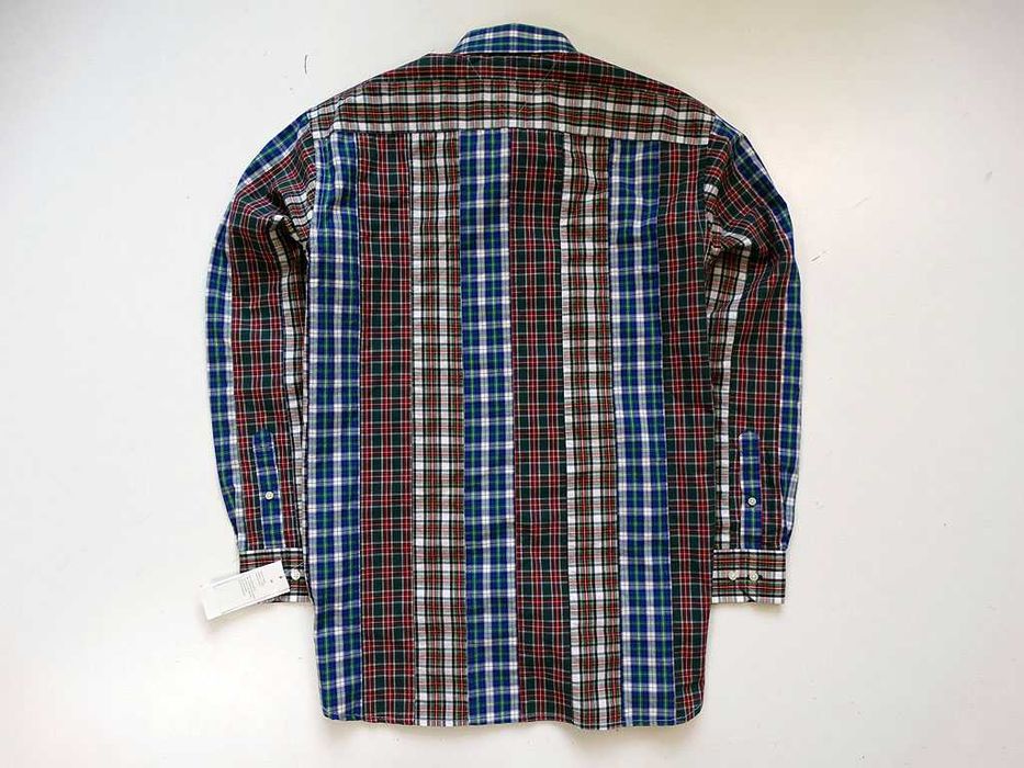 Koszula Tommy Hilfiger M Kratka Patchwork Nowa z Metkami