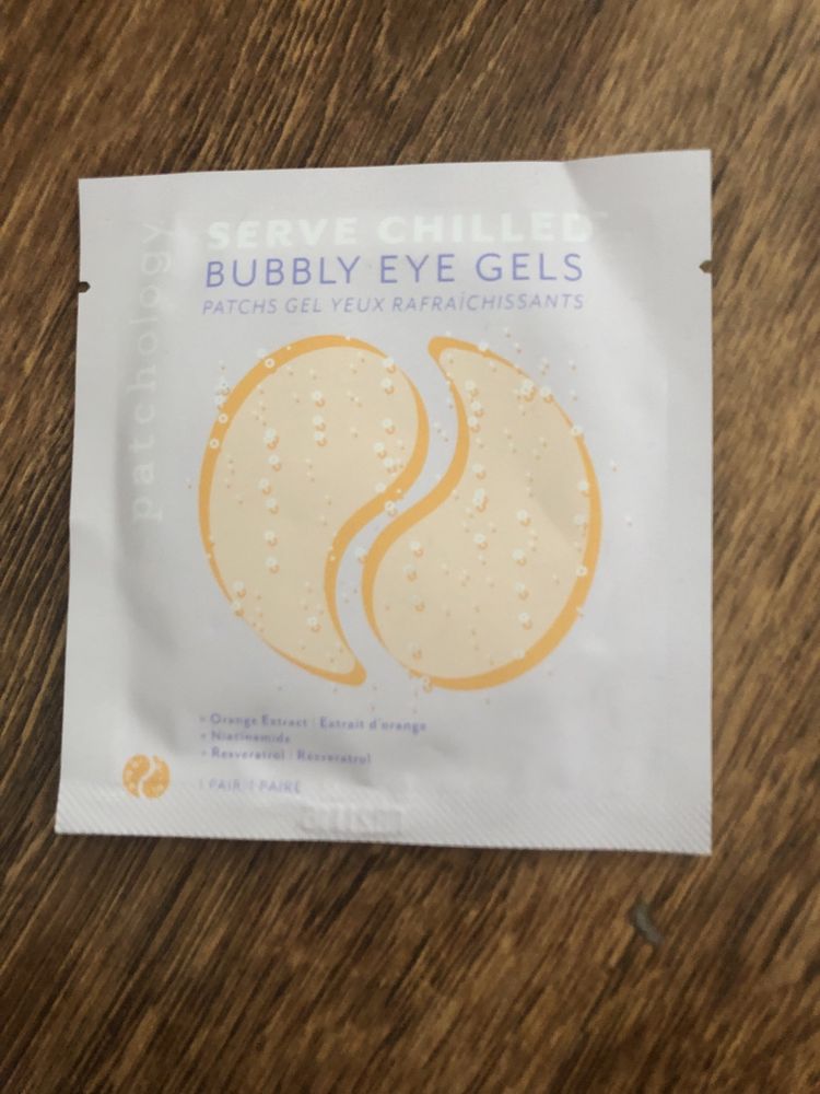 Bubbly eye gels serve chilled patchology platki pod oczy nowe