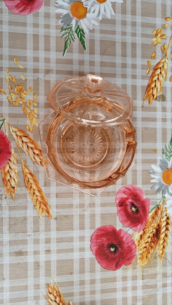 Açucareiro Rosa Salmão