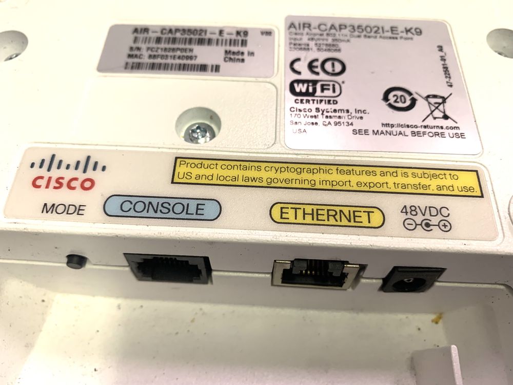 WiFi роутер для великого підрозділу Cisco LAP1142N-E-K9
