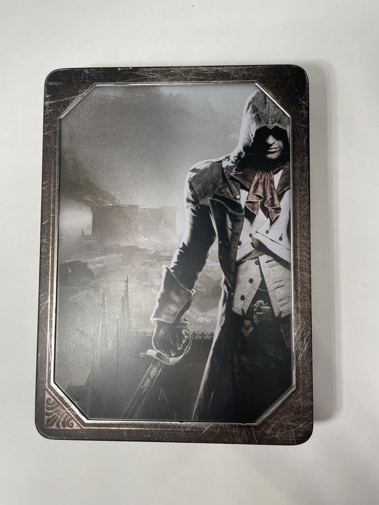 Assassin's creed Unity Artbook metalbox soundtrack pocztówki gadżety