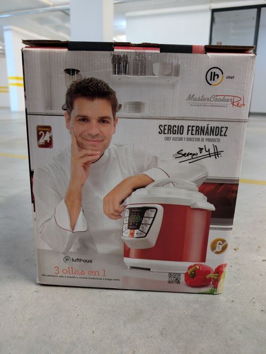 Panela elétrica Master cooker red