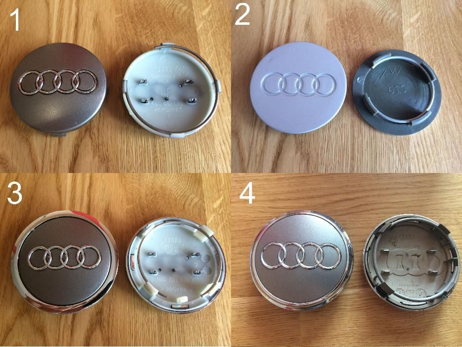 Колпачки заглушки в  диски Audi ковпачки Ауди