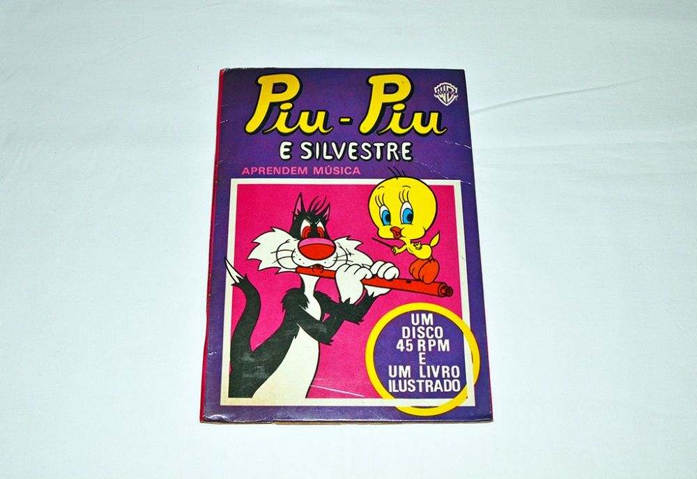 Piu Piu e Silvestre Aprendem Música (Livro + Disco)