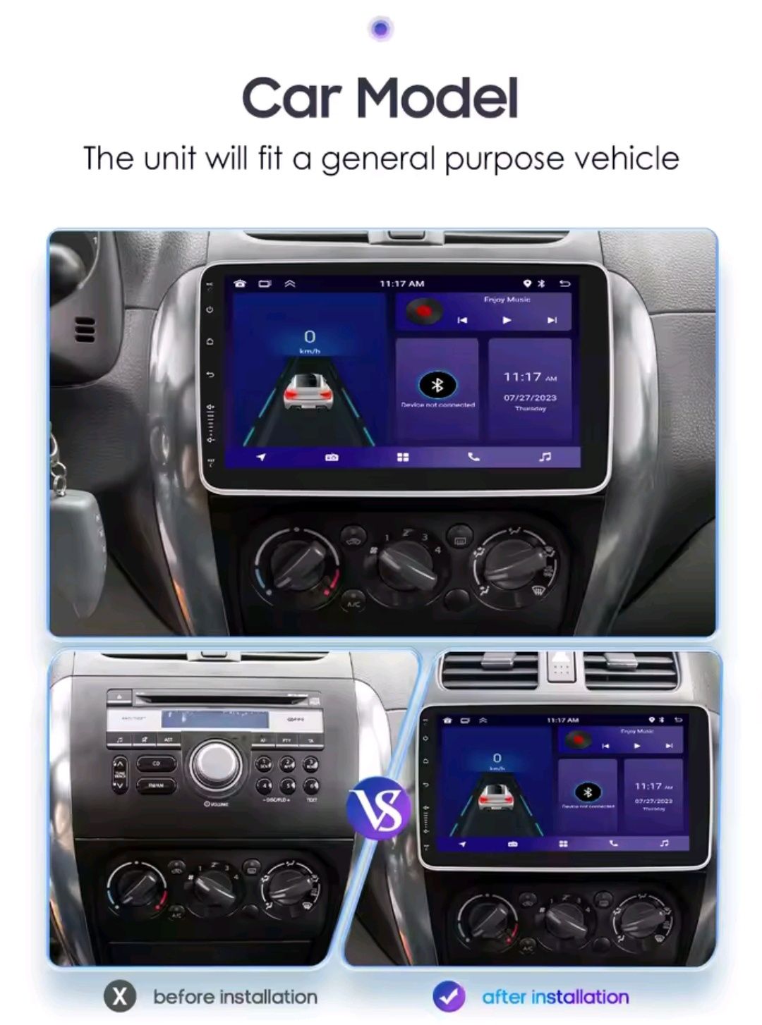 Автомагнитола CARPLAY Bluetooth wife