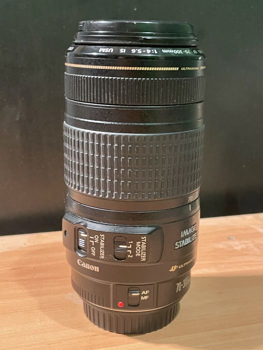 Lente Canon, 70-300, f4-f5.6, usm