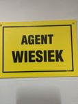 Tabliczka z imieniem Wiesiek