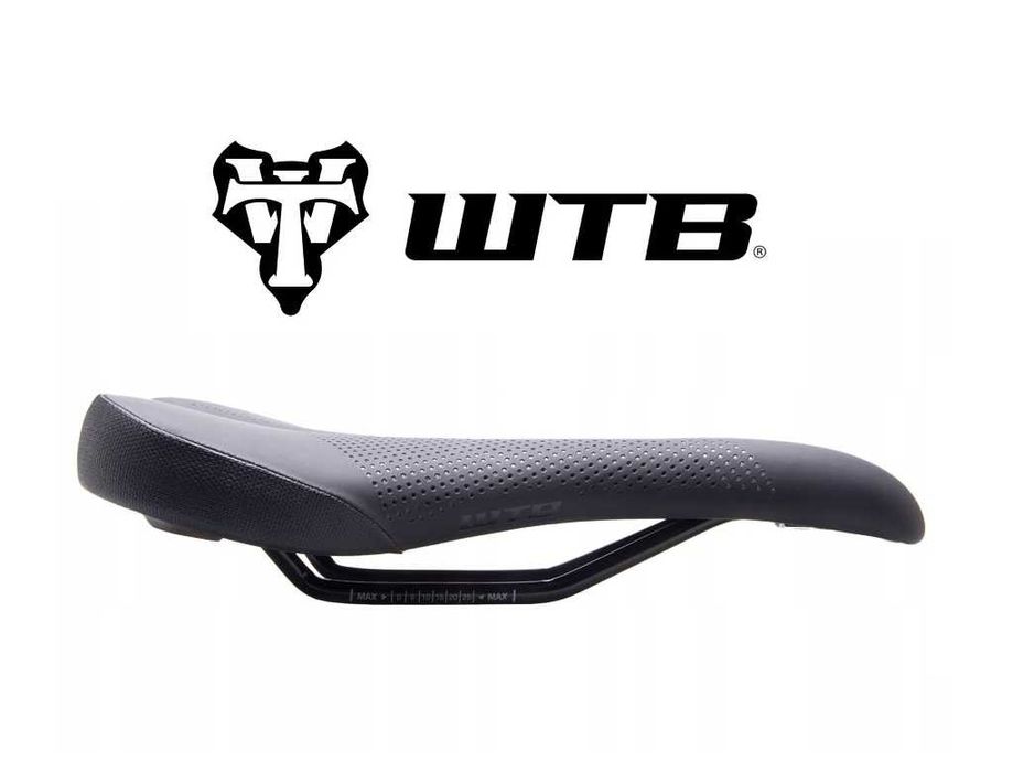 NOWE WTB Volt Steel Medium Średnie 142mm 142x265mm siodełko rowerowe